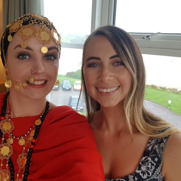 Selfie with the Bride, Sarah at her beautiful Sudanese Wedding Celebration